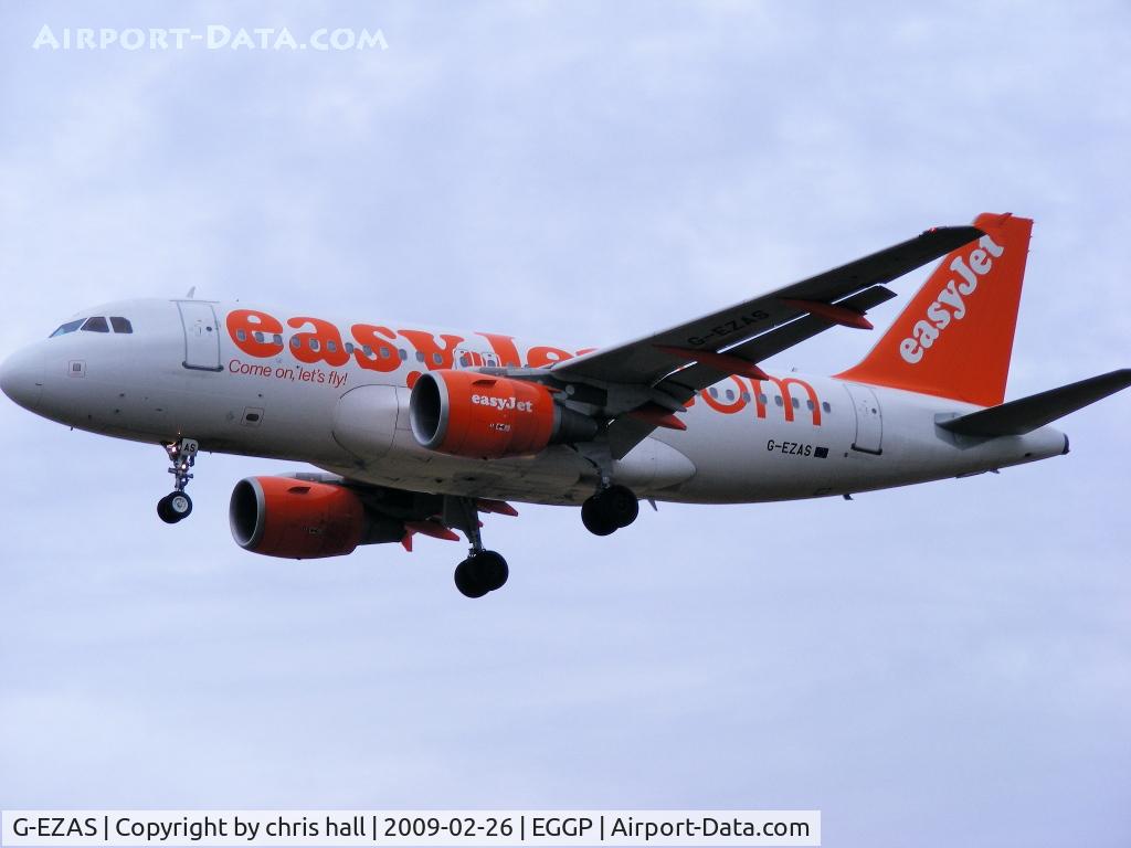 G-EZAS, 2006 Airbus A319-111 C/N 2779, Easyjet