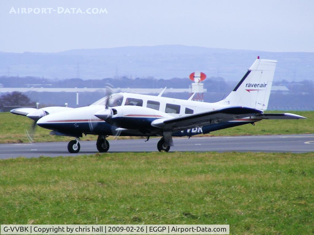 G-VVBK, 1975 Piper PA-34-200T Seneca II C/N 34-7570303, Ravenair