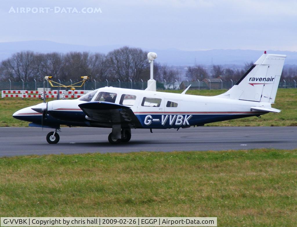 G-VVBK, 1975 Piper PA-34-200T Seneca II C/N 34-7570303, Ravenair