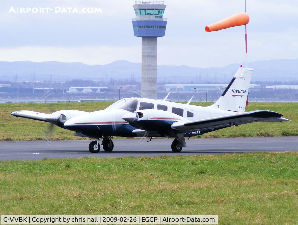 G-VVBK, 1975 Piper PA-34-200T Seneca II C/N 34-7570303, Ravenair