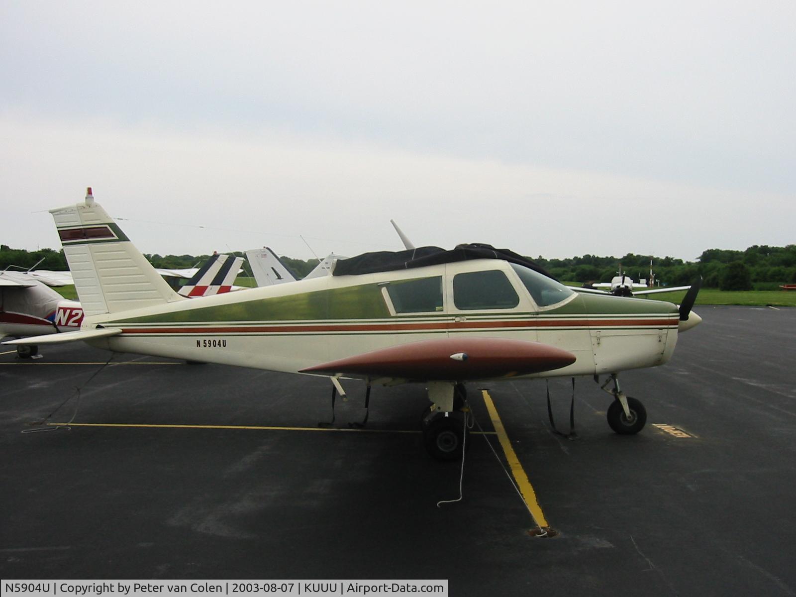 N5904U, 1970 Piper PA-28-140 C/N 28-26891, trainer at Newport