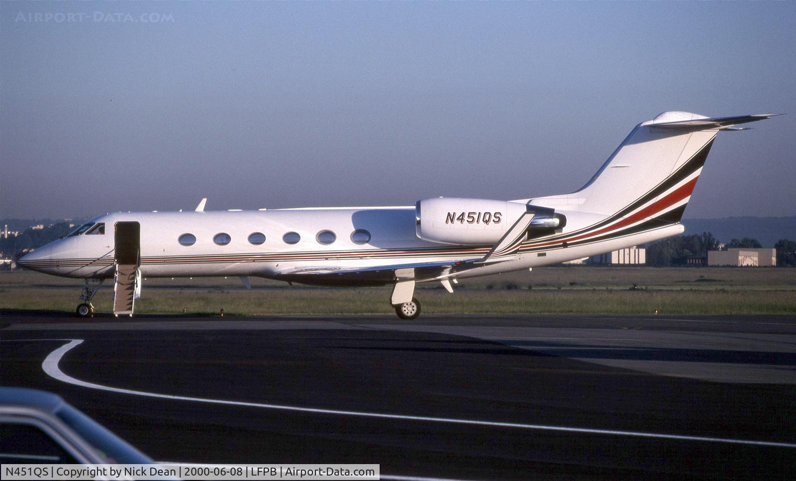 N451QS, 1998 Gulfstream Aerospace Gulfstream IVSP C/N 1351, Paris Le Bourget