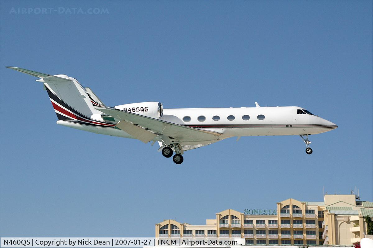 N460QS, 1999 Gulfstream Aerospace G-IV C/N 1360, TNCM