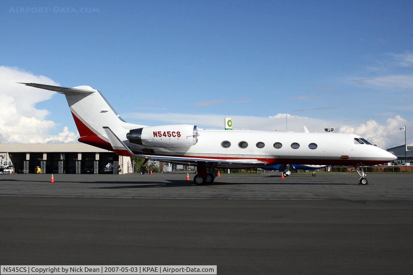 N545CS, 1999 Gulfstream Aerospace G-IV C/N 1361, KPAE