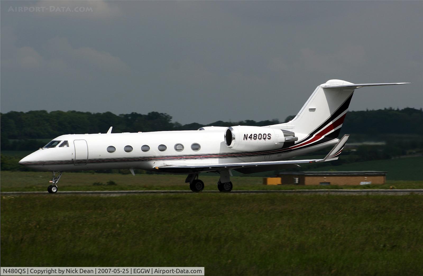 N480QS, 1999 Gulfstream Aerospace G-IV C/N 1380, EGGW