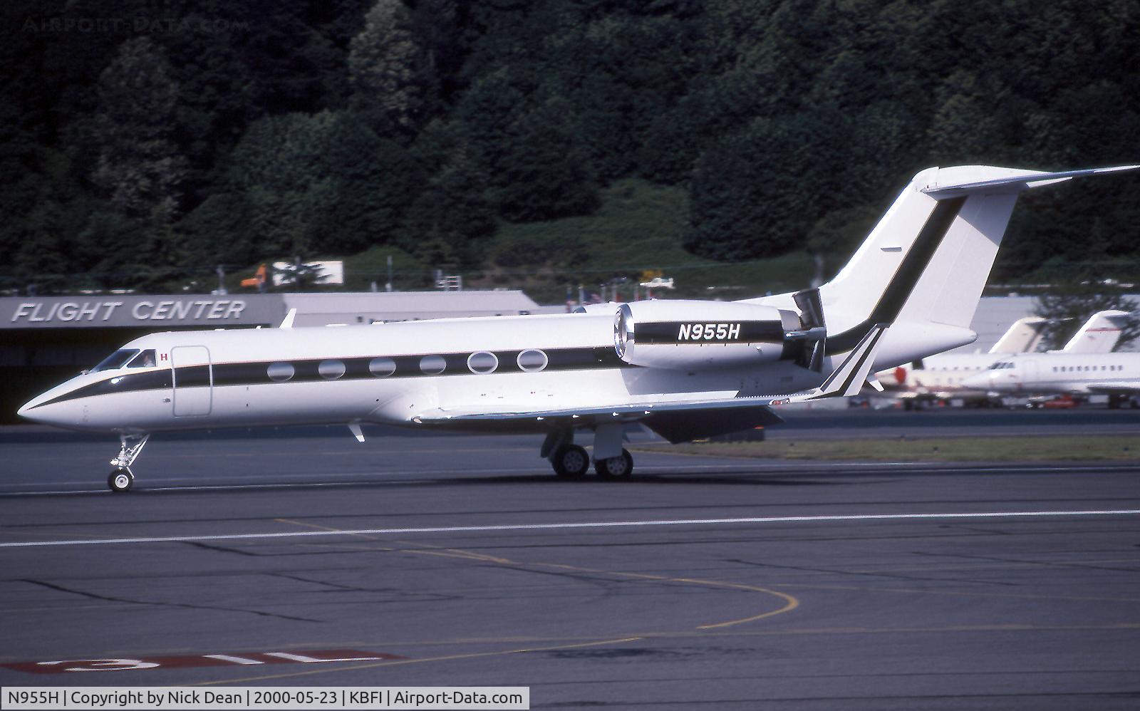 N955H, 1999 Gulfstream Aerospace Gulfstream IVSP C/N 1383, KBFI