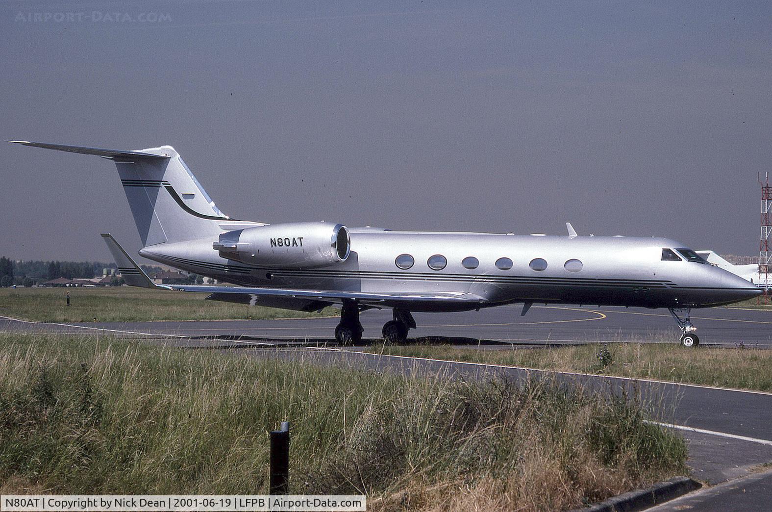 N80AT, 2000 Gulfstream Aerospace G-IV C/N 1410, Paris Le Bourget