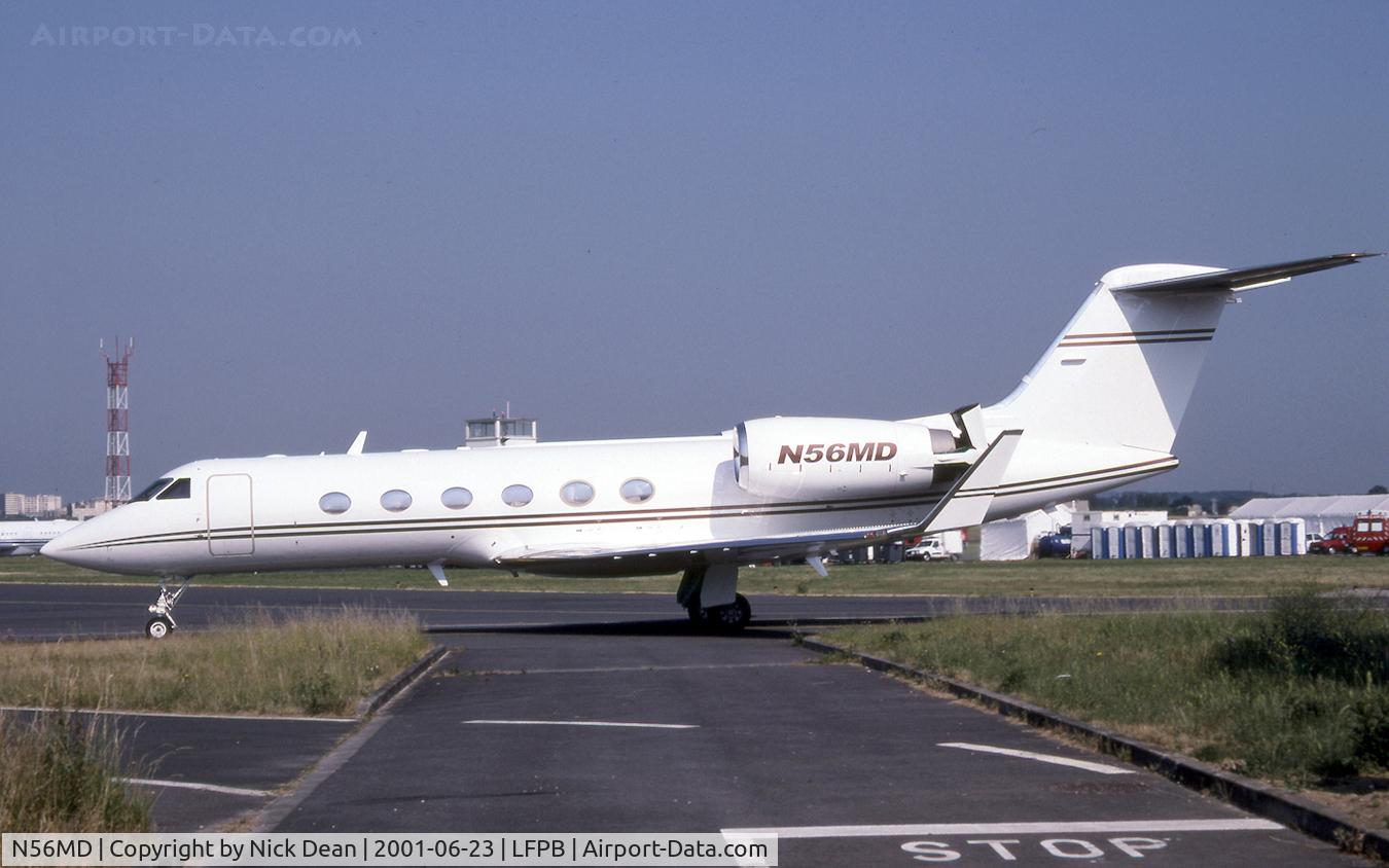 N56MD, 2000 Gulfstream Aerospace Gulfstream IVSP C/N 1411, Paris Le Bourget