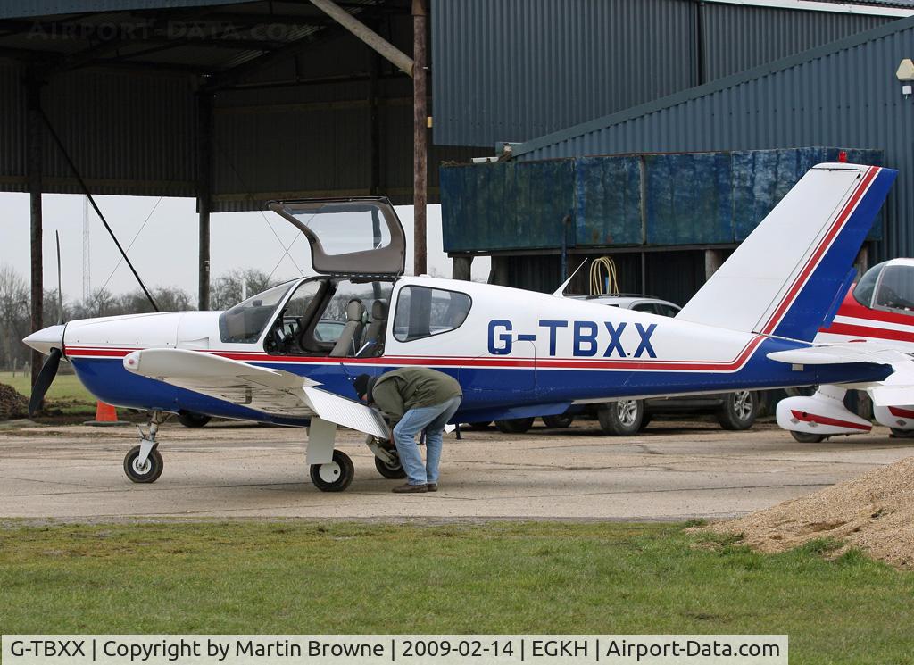 G-TBXX, 1982 Socata TB-20 Trinidad C/N 276, Pre flight inspection.