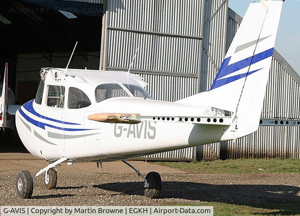 G-AVIS, 1967 Reims F172H Skyhawk C/N 0413, Fresh from the paint shop