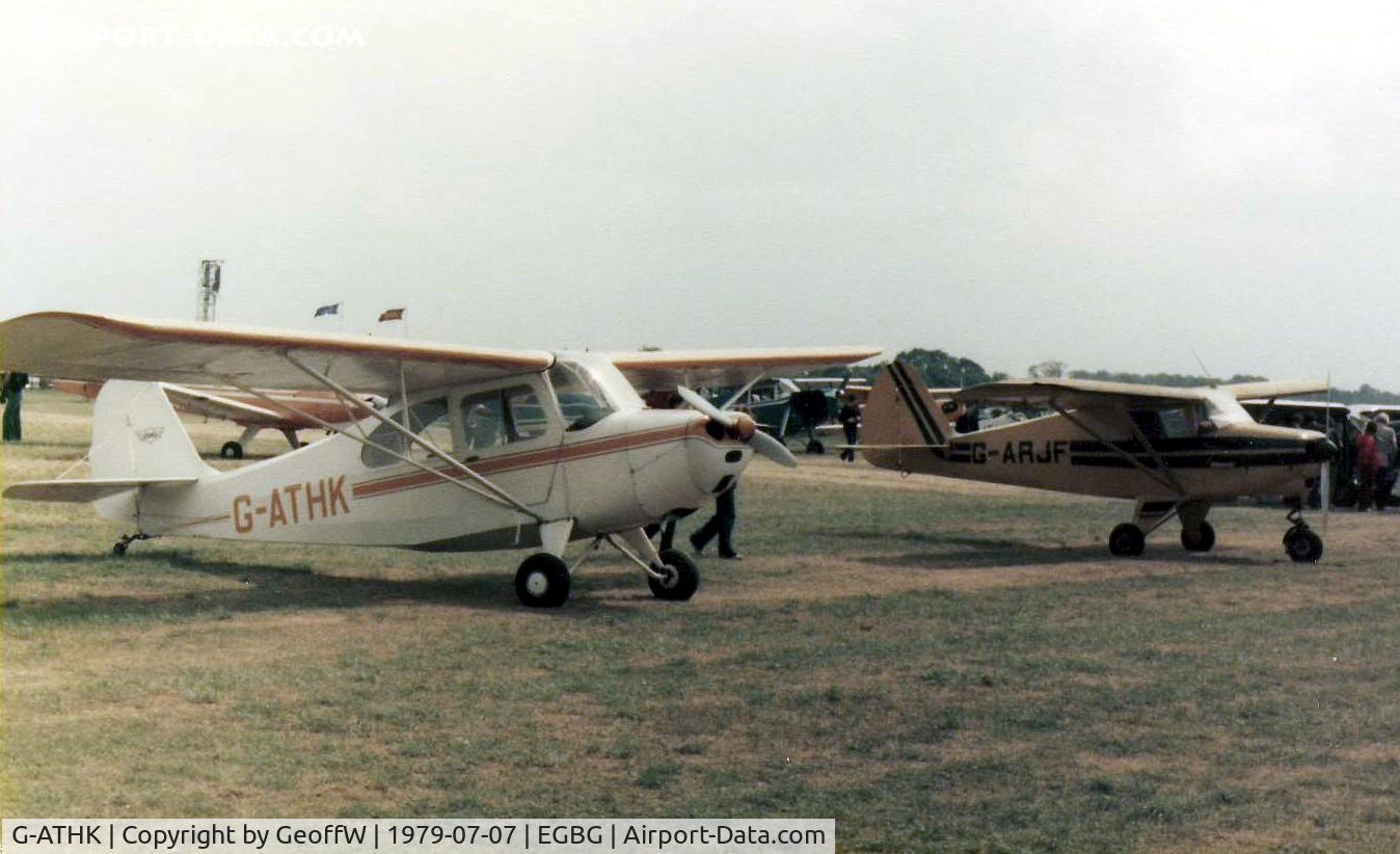 G-ATHK, 1946 Aeronca 7AC Champion C/N 7AC-971, Aeronca 7AC G-ATHK at the Leicester PFA Rally 1979