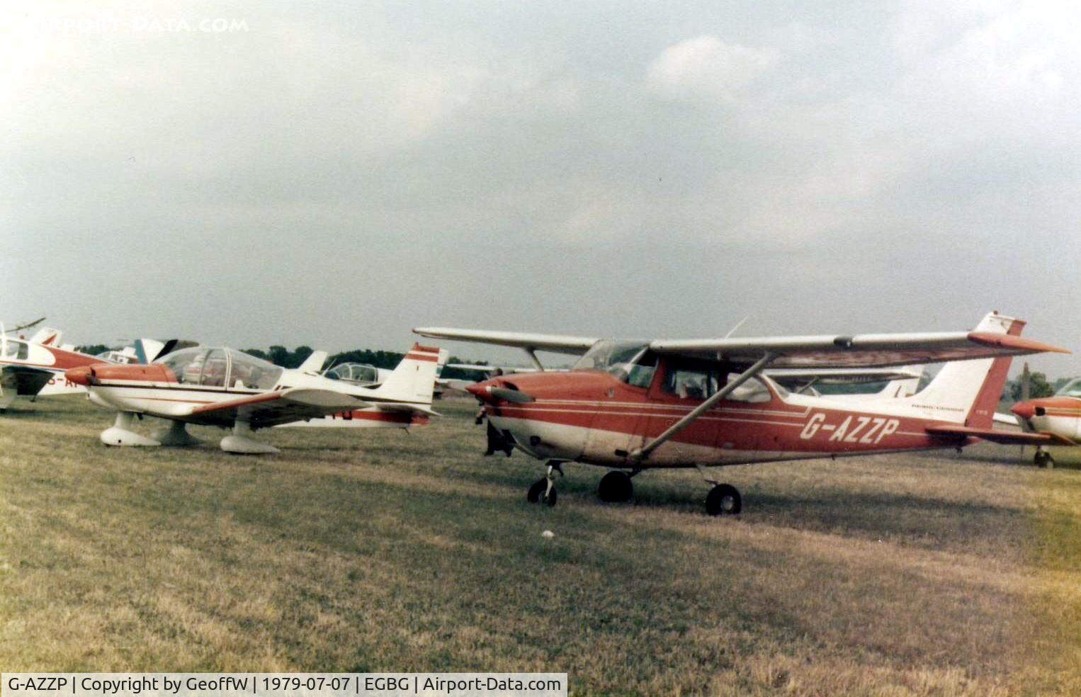 G-AZZP, 1970 Reims F172H Skyhawk C/N 0730, Cessna F172H G-AZZP at the Leicester PFA Rally 1979
