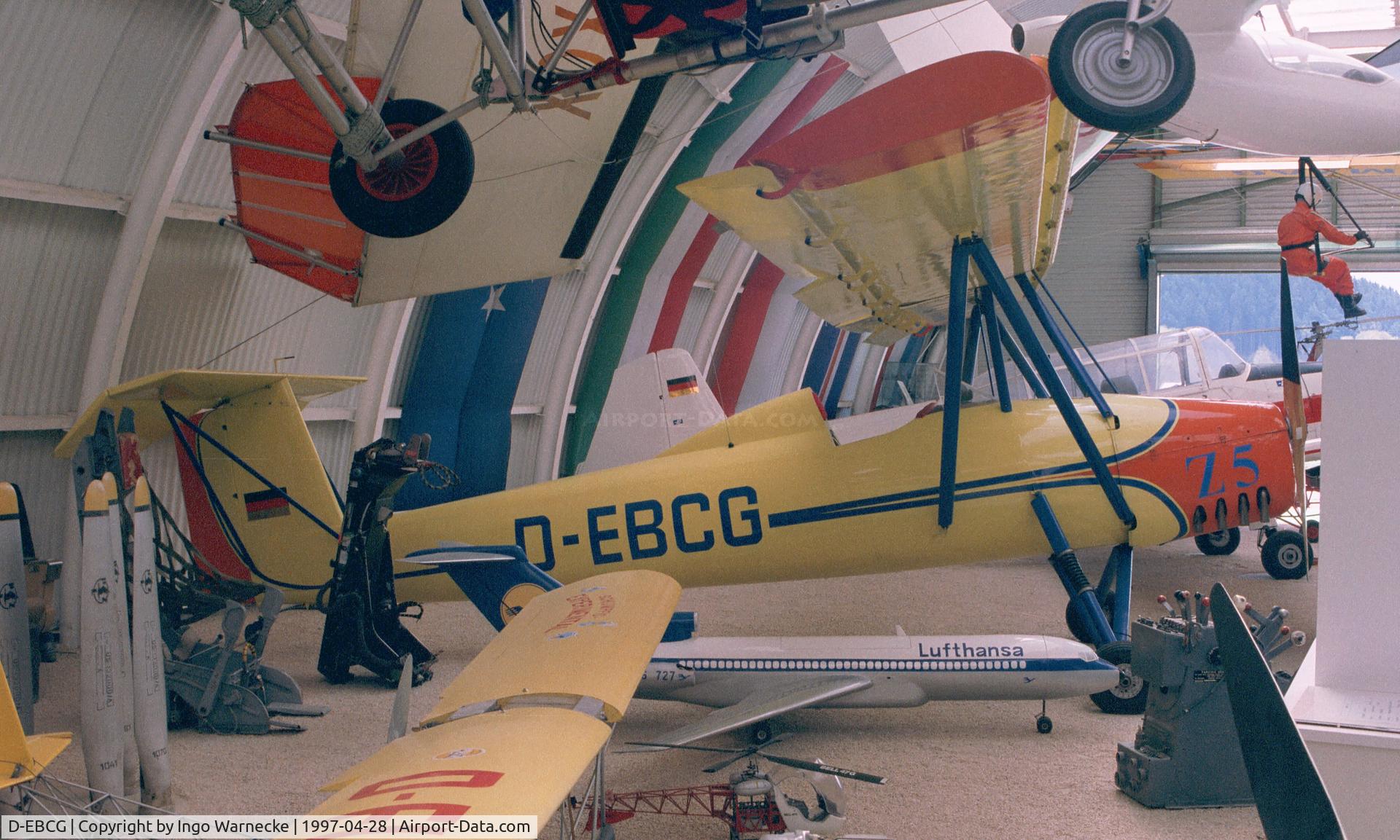 D-EBCG, Winter LF-1 Zaunkönig C/N V-4, Winter (Akaflieg Braunschweig) LF-1 Zaunkönig at the Internationales Luftfahrtmuseum Schwenningen