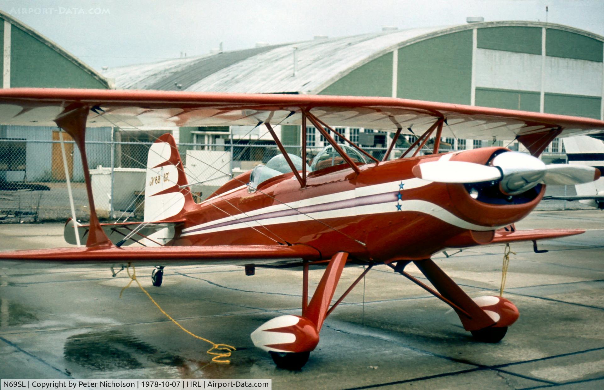 N69SL, 1977 Stolp SA-300 Starduster Too C/N 72, This Starduster was a visitor during the 1978 Confederate Air Force Airshow.