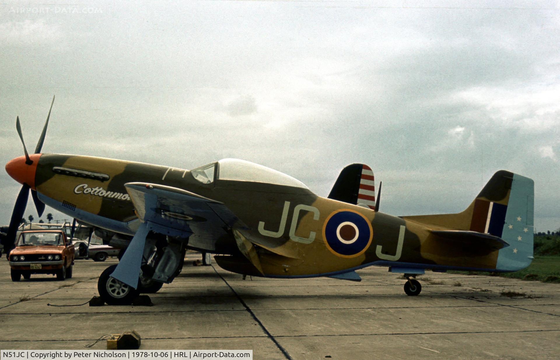N51JC, 1944 North American P-51D Mustang C/N 122-40513, Another view of 