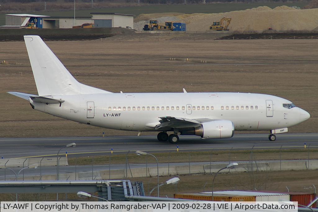 LY-AWF, 1993 Boeing 737-522 C/N 26707, Sky Europe Airlines Boeing 737-500