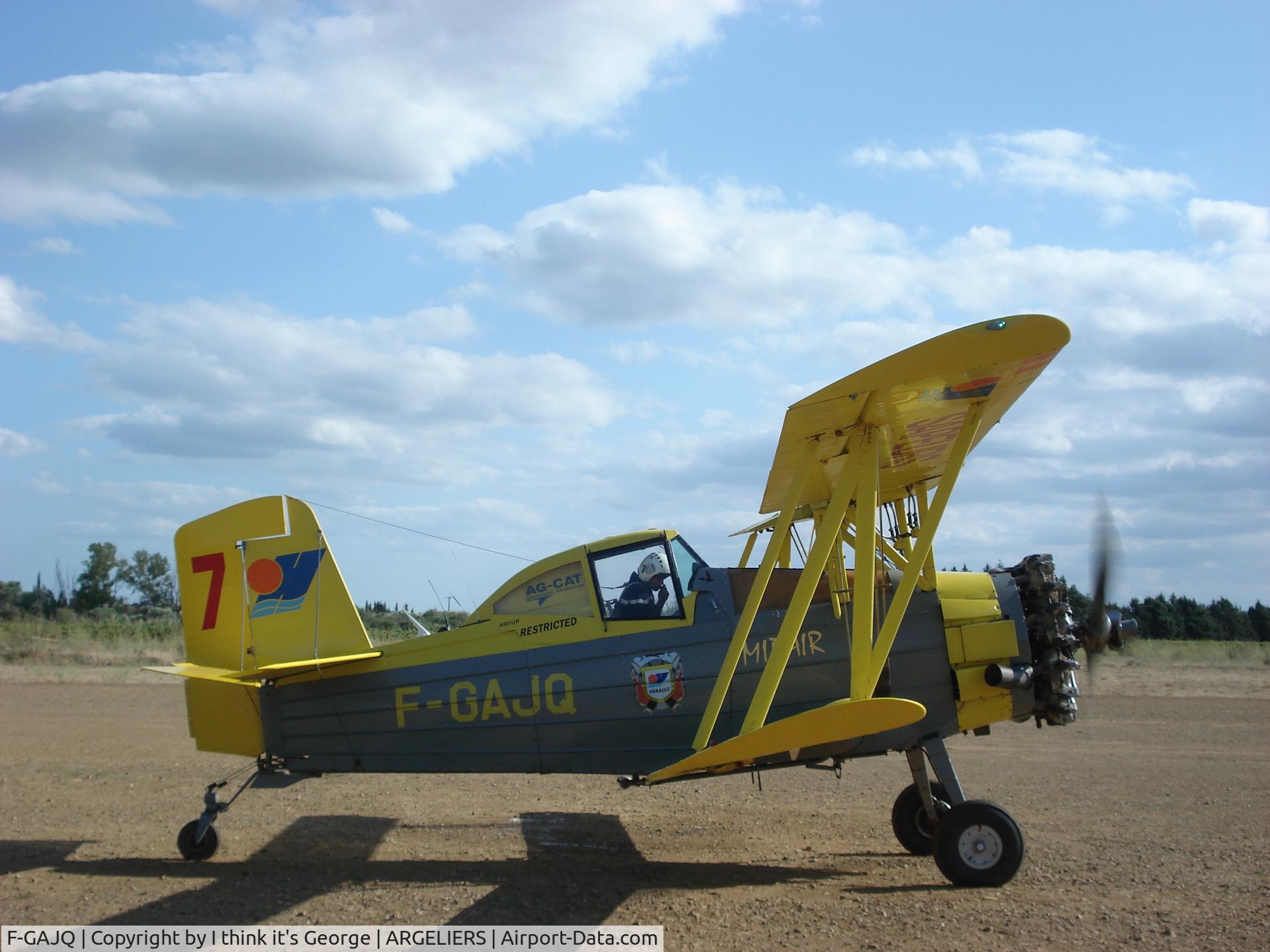 F-GAJQ, Grumman G-164A Super Ag-Cat C/N 1277, Before the TO