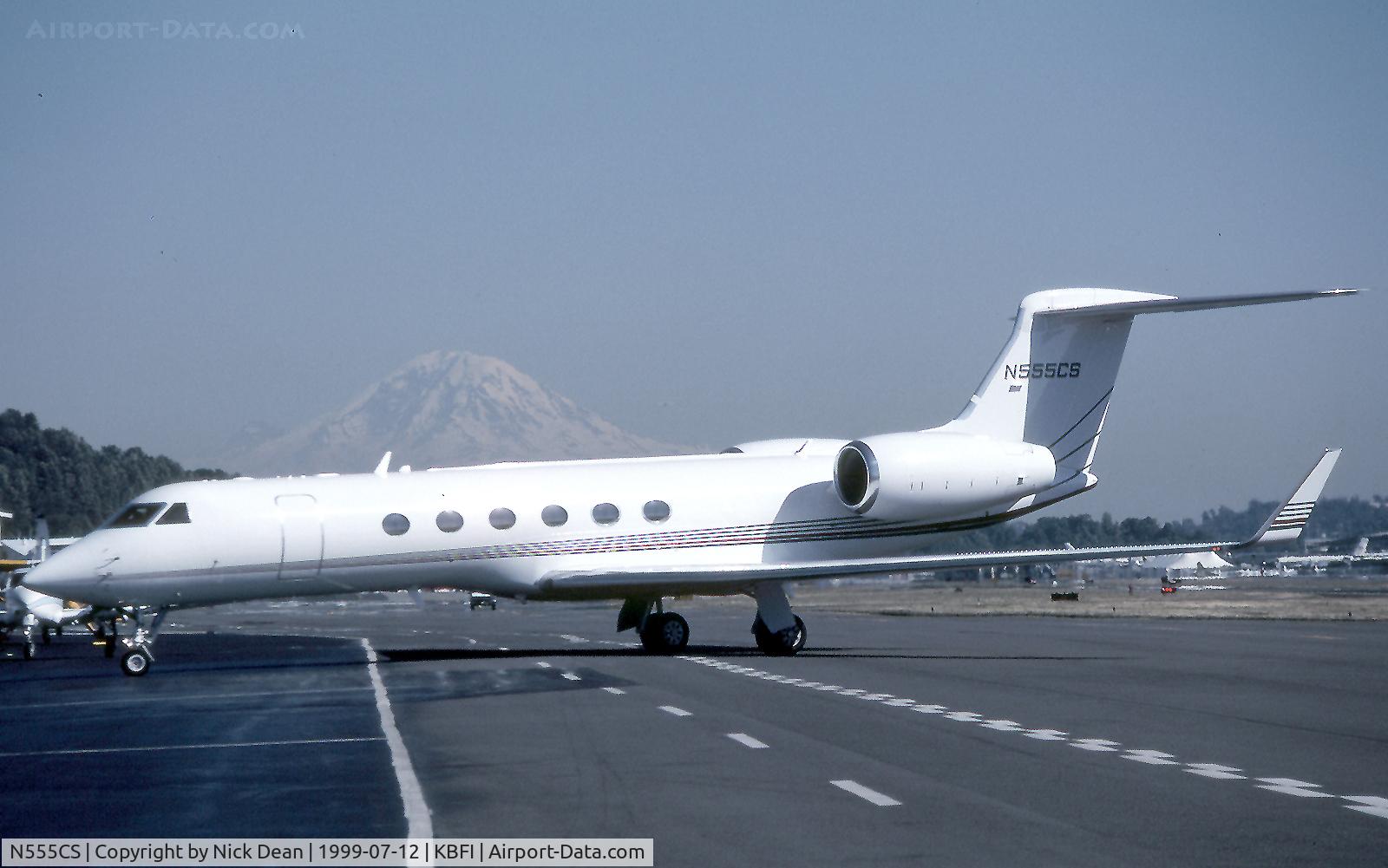 N555CS, 1997 Gulfstream Aerospace Gulfstream V C/N 516, KBFI