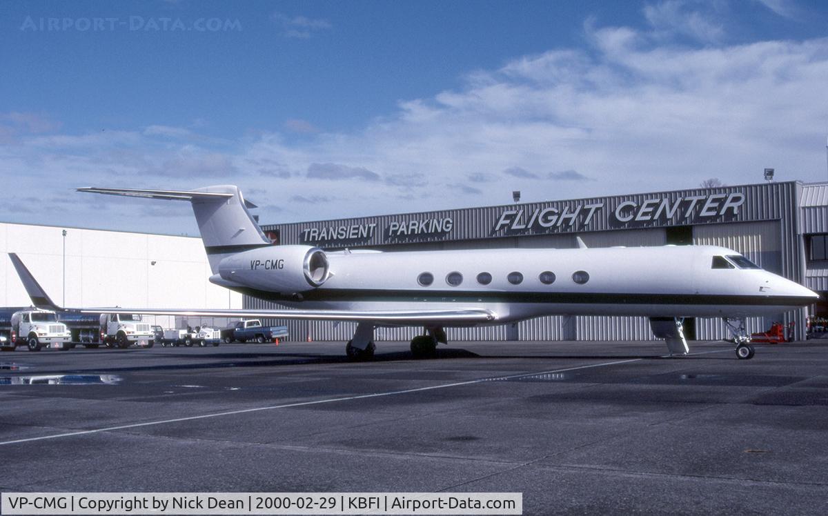 VP-CMG, 1997 Gulfstream Aerospace G-V C/N 519, KBFI