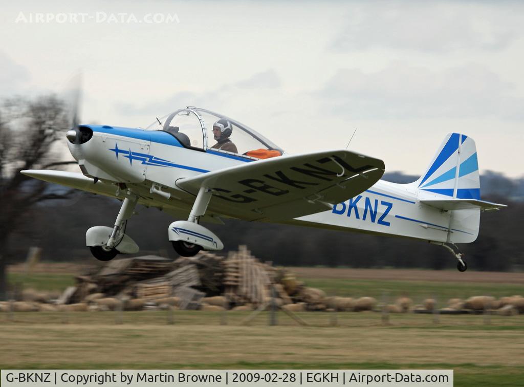 G-BKNZ, 1959 Piel CP-301A Emeraude C/N 296, Welcome visitor.