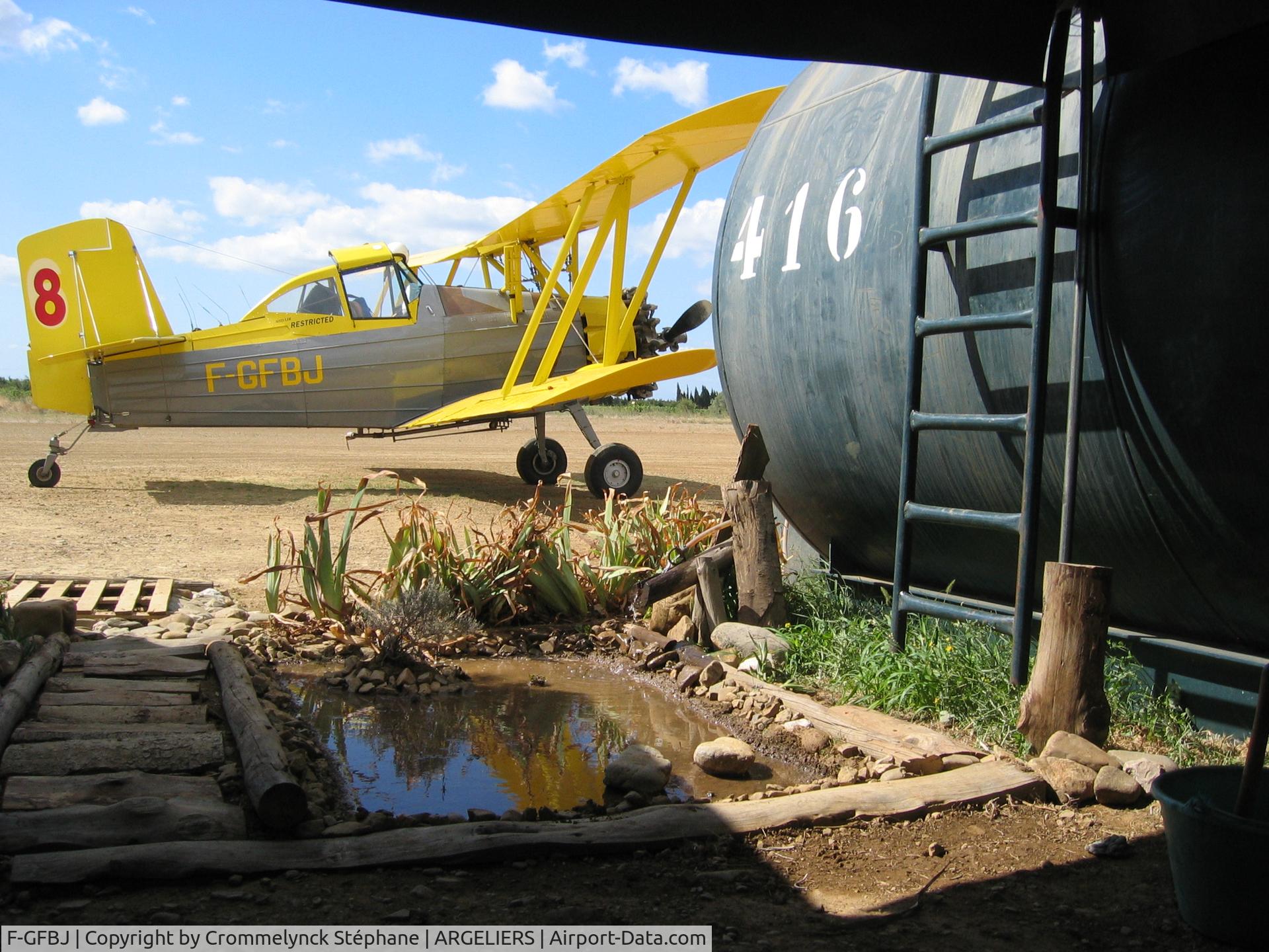 F-GFBJ, Grumman G-164A Agcat C/N 1124, Base of the Moranes 347 & 348