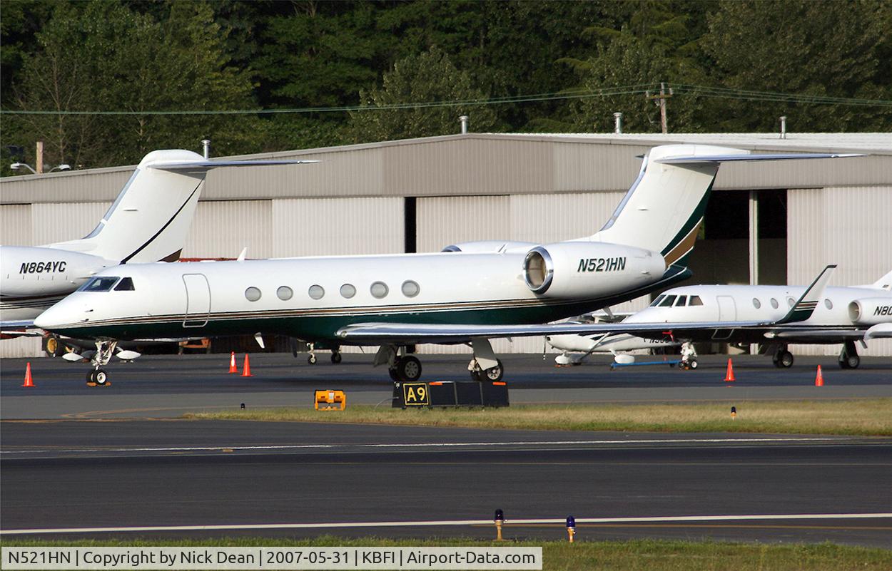N521HN, 1999 Gulfstream G-V C/N 570, KBFI