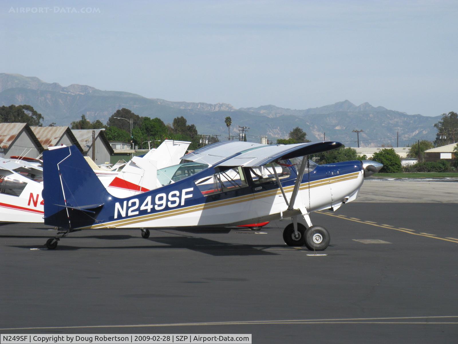 N249SF, 2000 American Champion 8GCBC Scout C/N 418-2000, 2000 American Champion 8GCBC SCOUT, Lycoming O-360-C1G 180 Hp