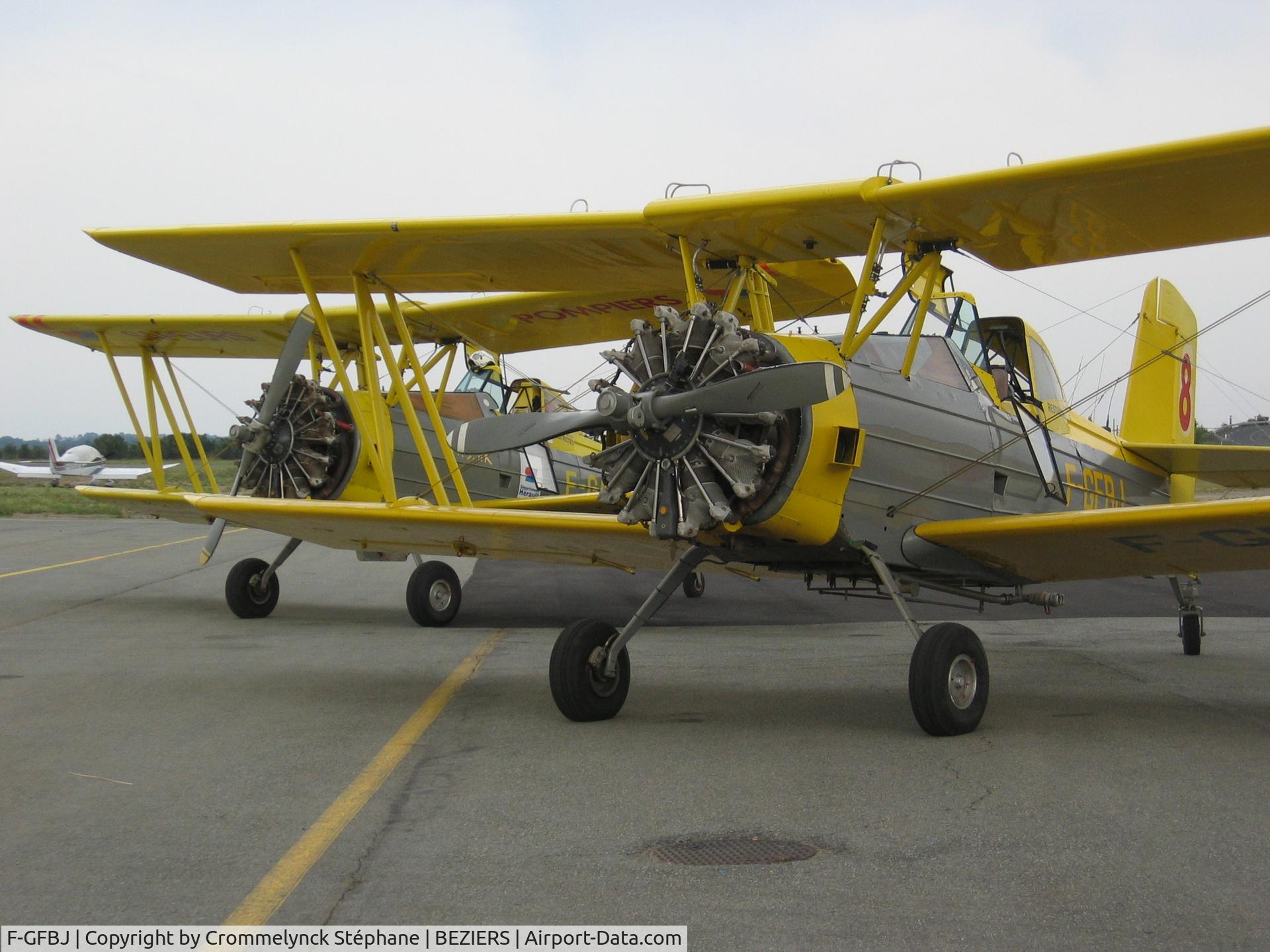 F-GFBJ, Grumman G-164A Agcat C/N 1124, Morane 347&348 Pil:Morell&Crom.