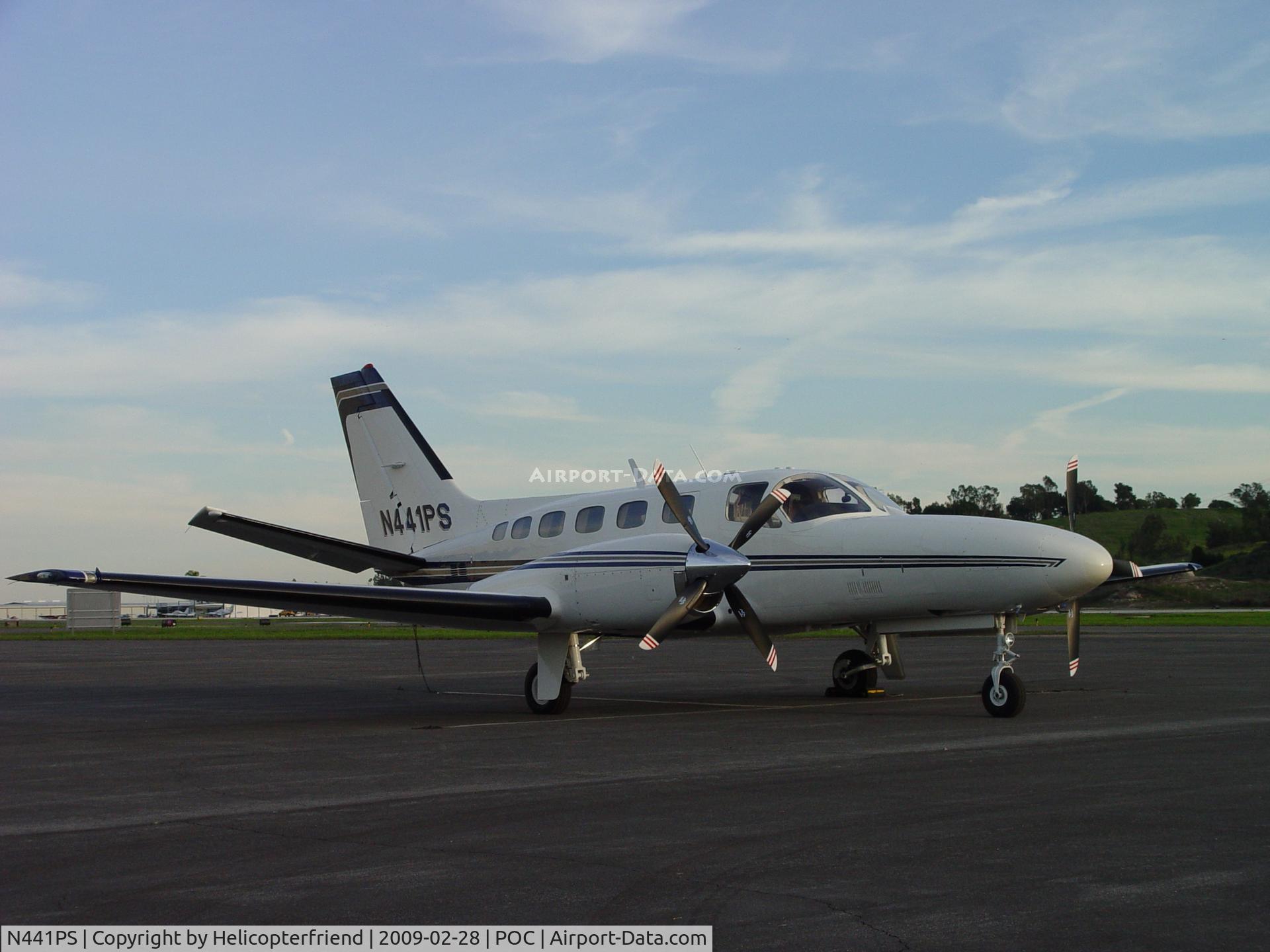 N441PS, 1978 Cessna 441 Conquest II C/N 441-0045, Moved to the eastside, parked and waiting