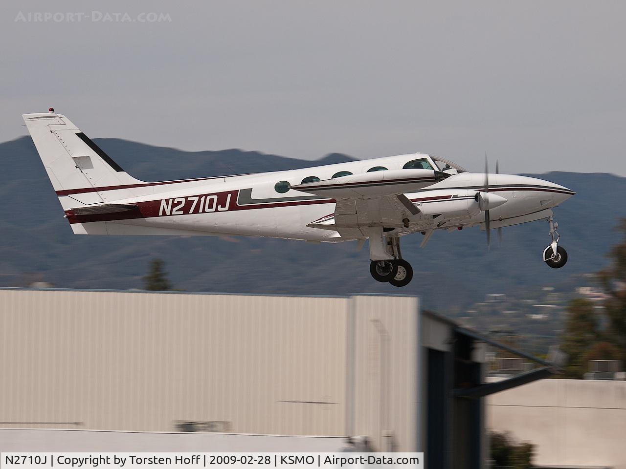 N2710J, 1979 Cessna 335 C/N 335-0043, N2710J departing from RWY 03