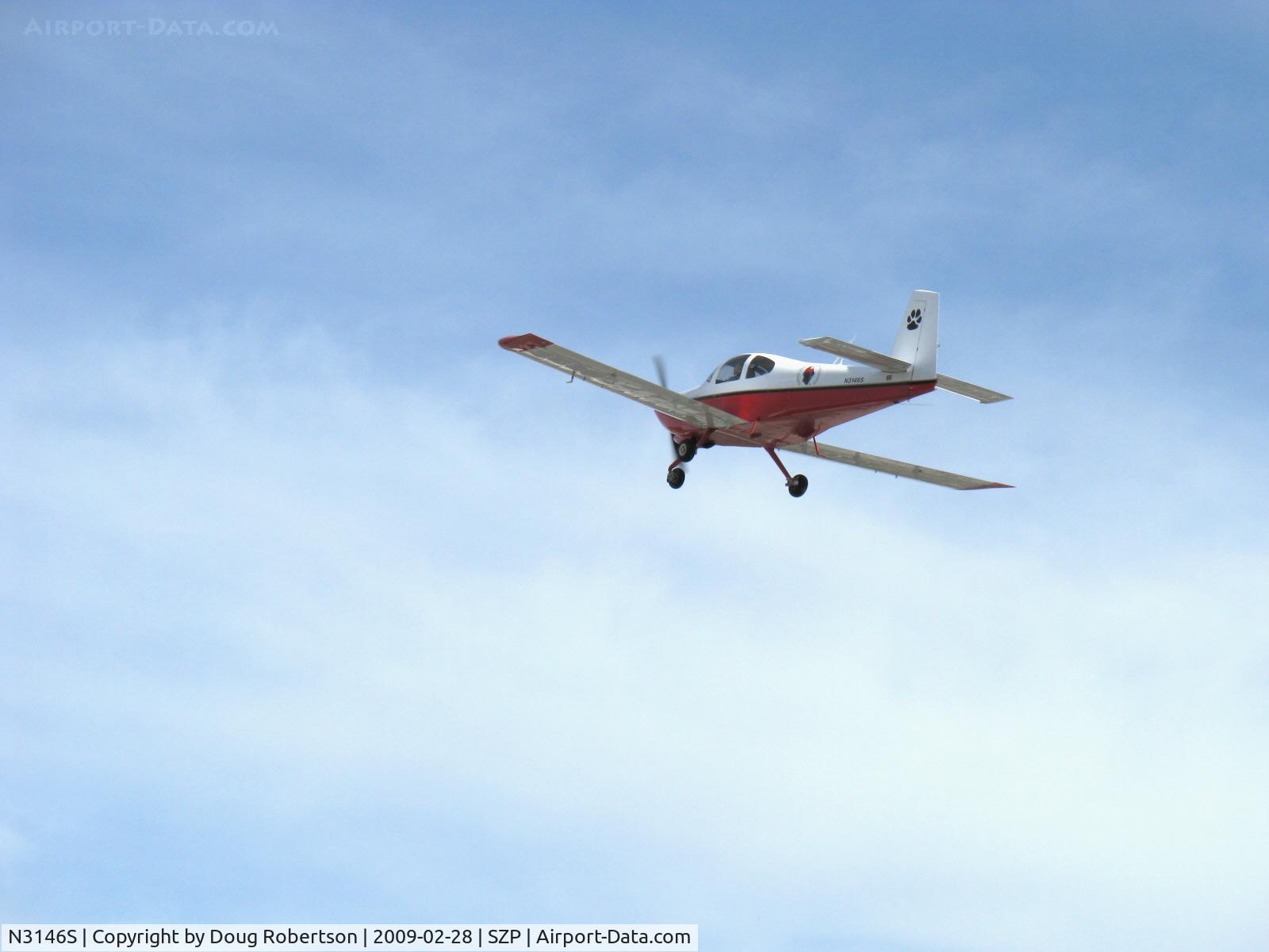 N3146S, 2005 Vans RV-10A C/N 40047, 2005 Nys VAN's RV-10A, Lycoming IO-540, takeoff climb Rwy 04