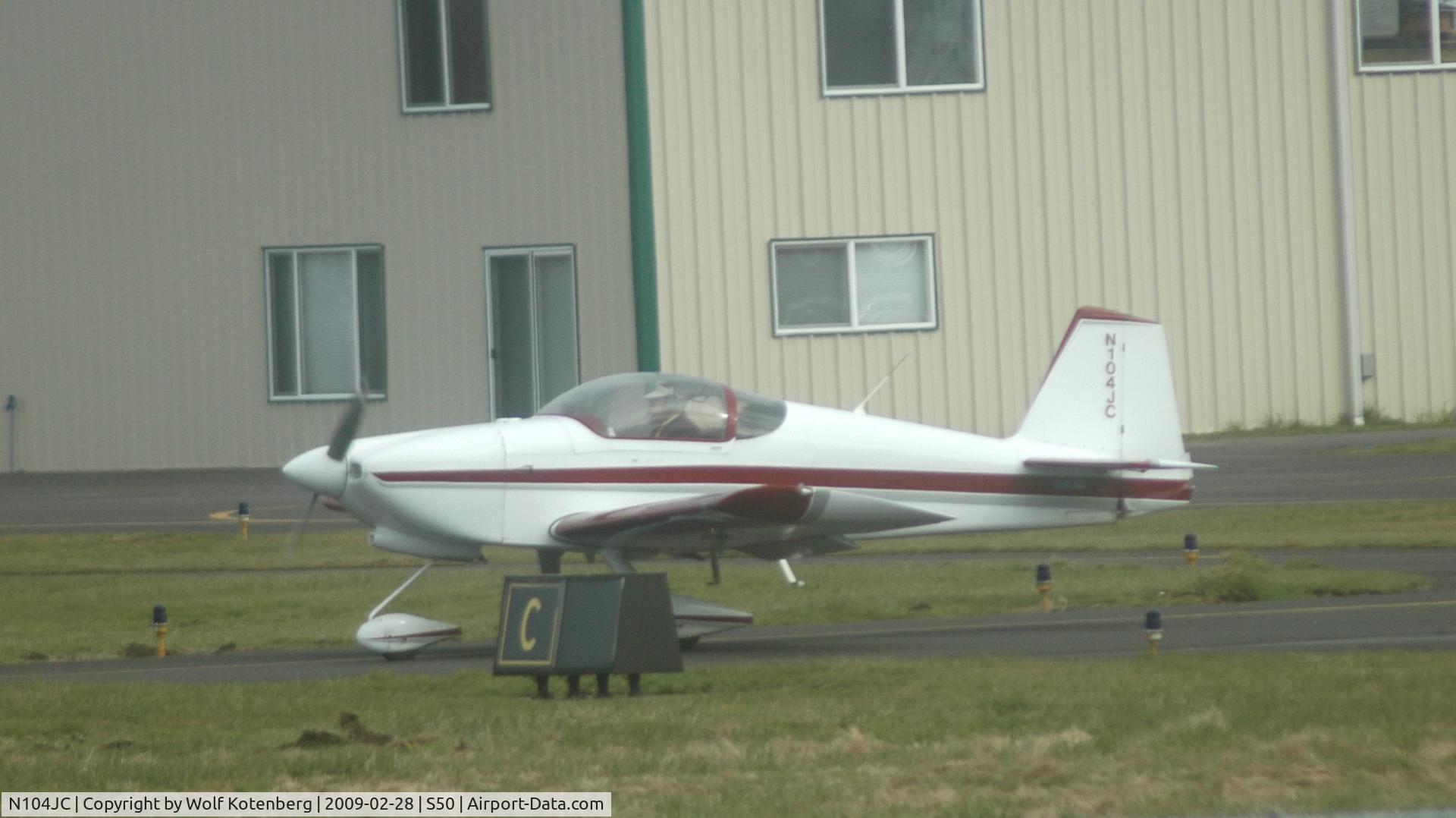 N104JC, 1994 Vans RV-6A C/N 22255, taxying