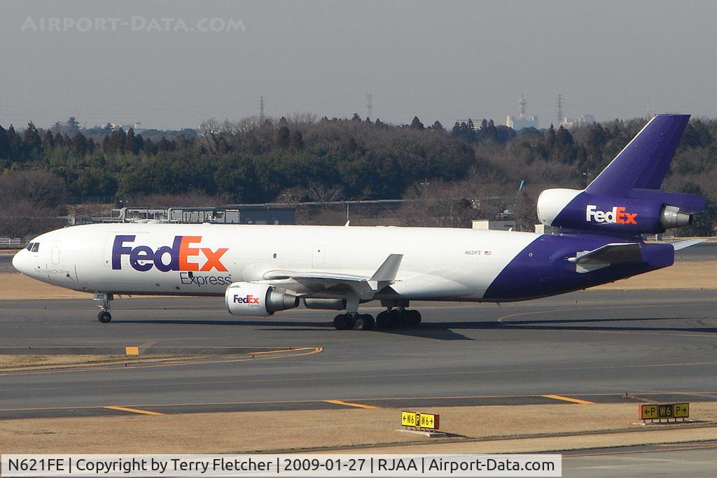 N621FE, 1999 McDonnell Douglas MD-11F C/N 48792, FedEx MD11 at Narita
