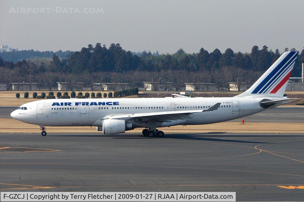 F-GZCJ, 2002 Airbus A330-203 C/N 503, Air France A330 at Narita