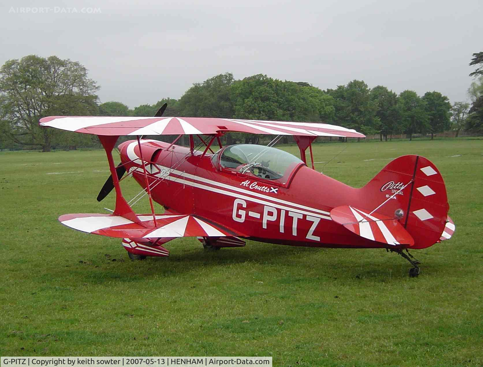 G-PITZ, 1983 Pitts S-2A Special C/N 100ER, Visitor