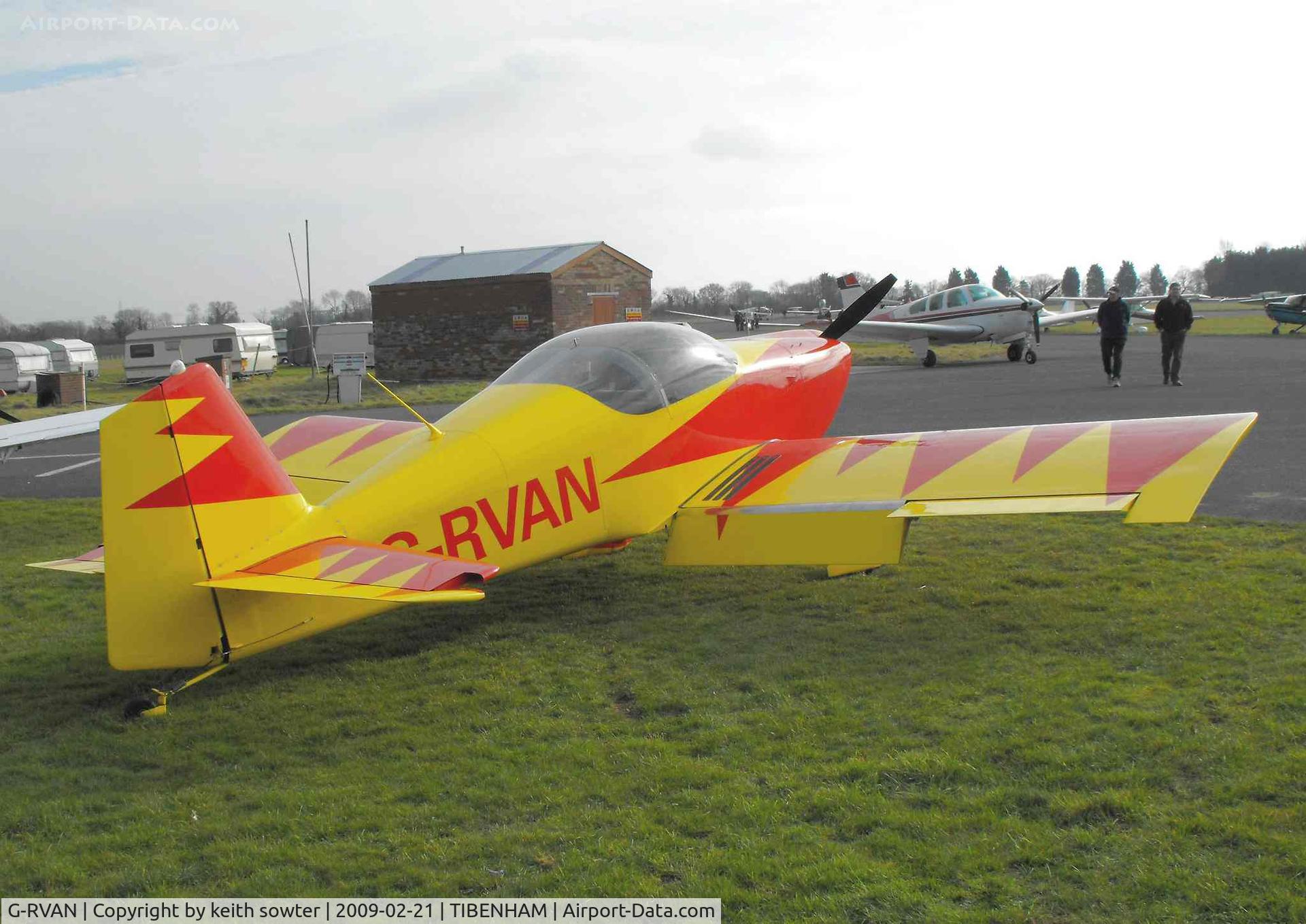 G-RVAN, 1998 Vans RV-6 C/N PFA 181-12657, Visitor