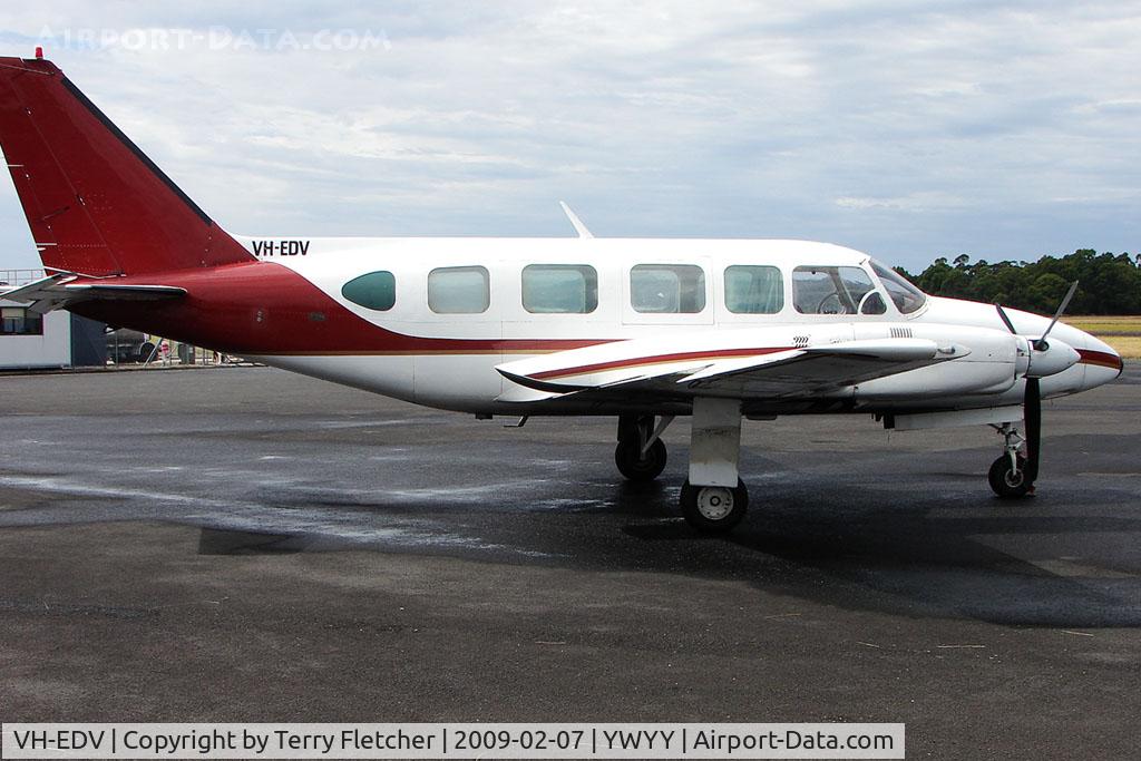VH-EDV, 1973 Piper PA-31-350 Chieftain C/N 31-7305025, Piper Pa-31-350 at Burnie, Tasmania