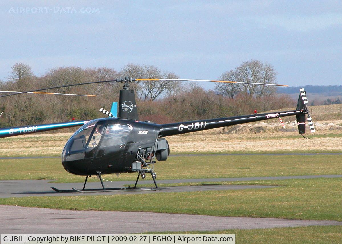 G-JBII, 1990 Robinson R22 Beta C/N 1368, FAST HELICOPTERS R22