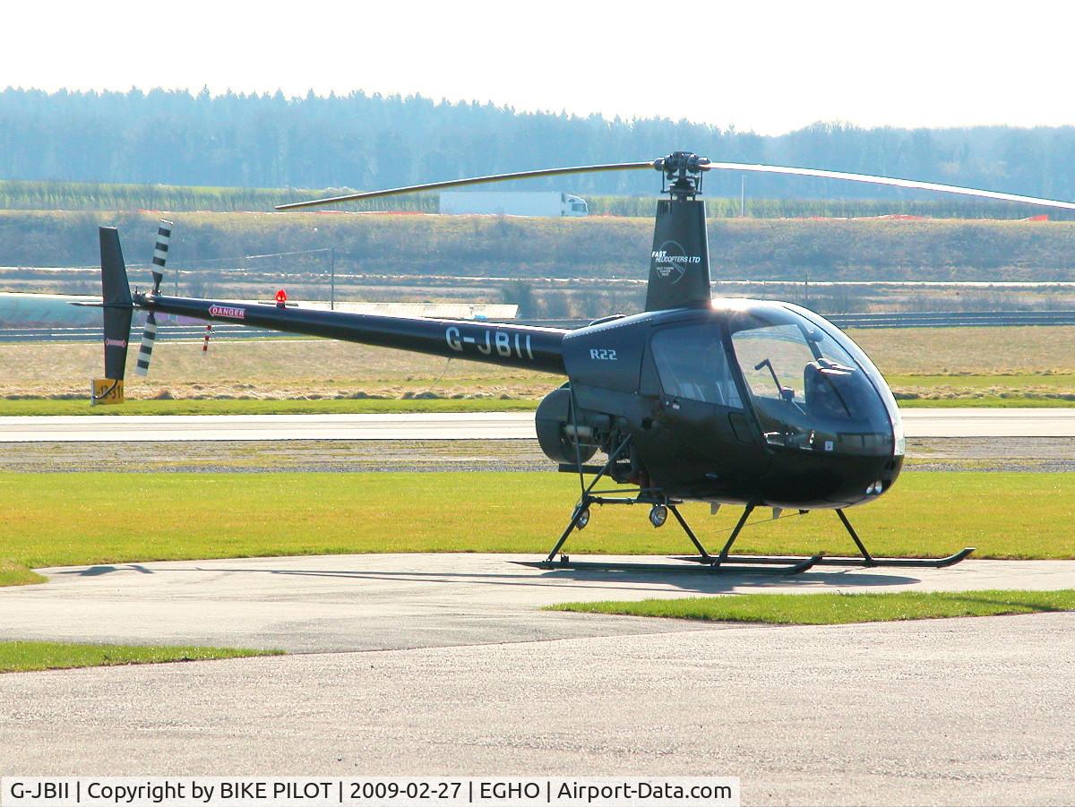 G-JBII, 1990 Robinson R22 Beta C/N 1368, FAST HELICOPTERS R22
