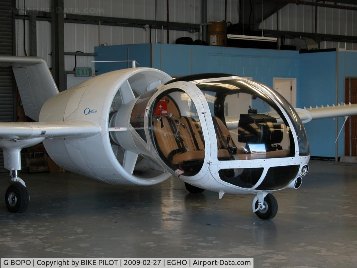 G-BOPO, 1993 Edgley EA7 Optica C/N EA7-021, AEROELVIRA ARE ACTIVELY PROMOTING THE OPTICA