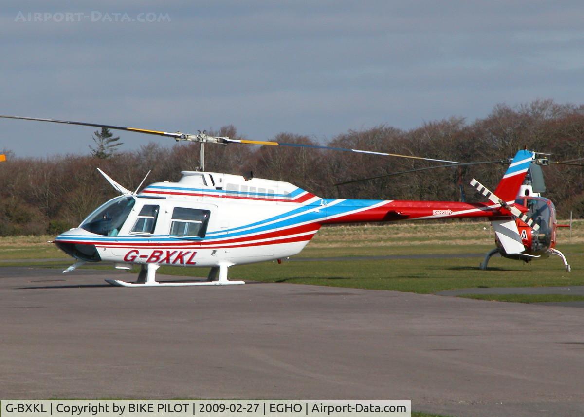 G-BXKL, 1980 Bell 206B JetRanger II C/N 3006, SMART LOOKING JET RANGER. SWATTONS AVIATION LTD.