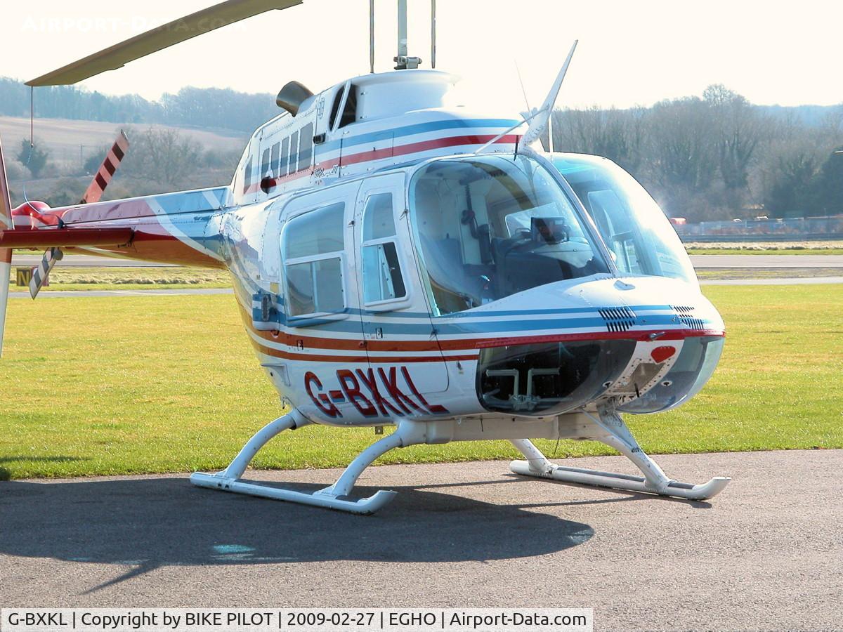 G-BXKL, 1980 Bell 206B JetRanger II C/N 3006, SMART JET RANGER. SWATTONS AVIATION LTD.