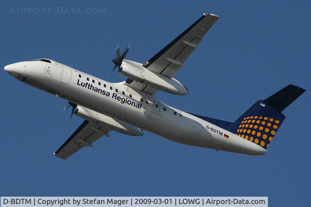 D-BDTM, 2000 De Havilland Canada DHC-8-314Q Dash 8 C/N 545, Augsburg Airways