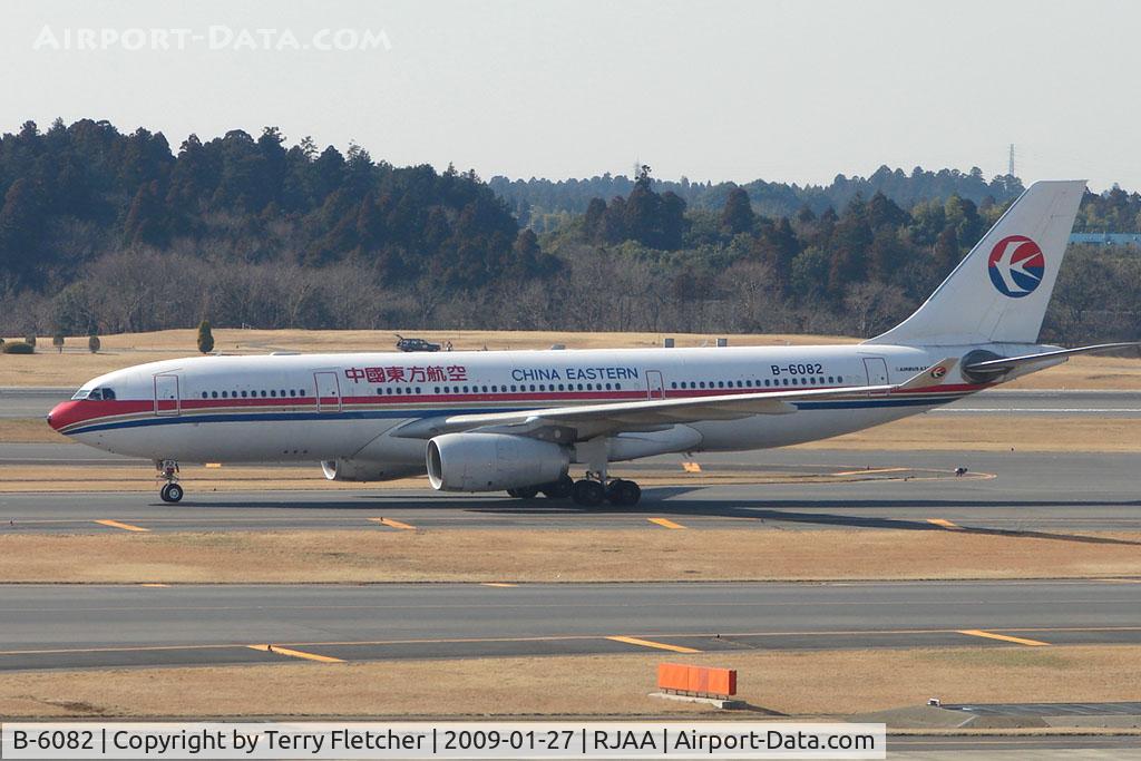 B-6082, 2007 Airbus A330-243 C/N 821, China Eastern A330 at Narita