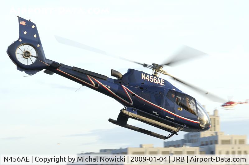 N456AE, 2001 Eurocopter EC-130B-4 (AS-350B-4) C/N 3492, N456AE over JRB.