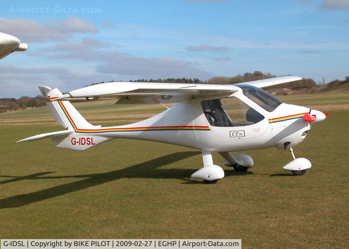 G-IDSL, 2002 Flight Design CT2K C/N 7922, MADE A SHORT STOP