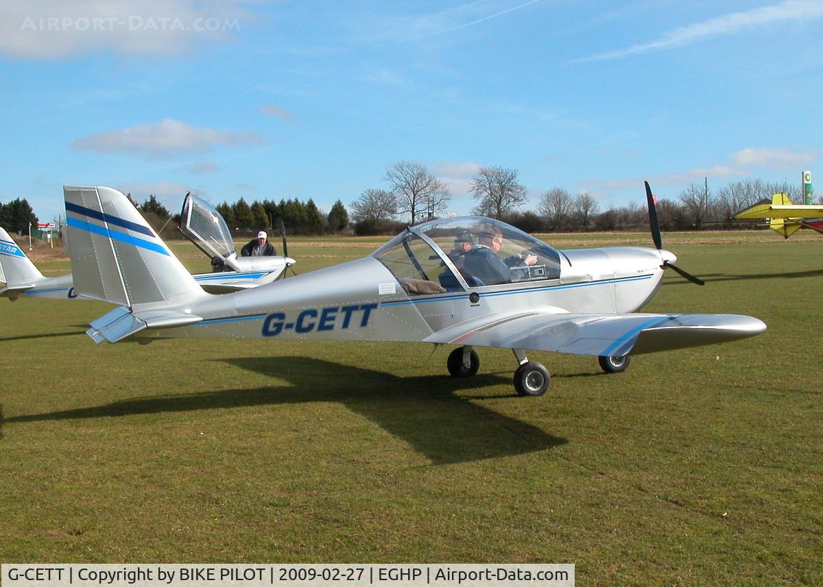 G-CETT, 2007 Cosmik EV-97 TeamEurostar UK C/N 3006, DROPPED IN LUNCH TIME