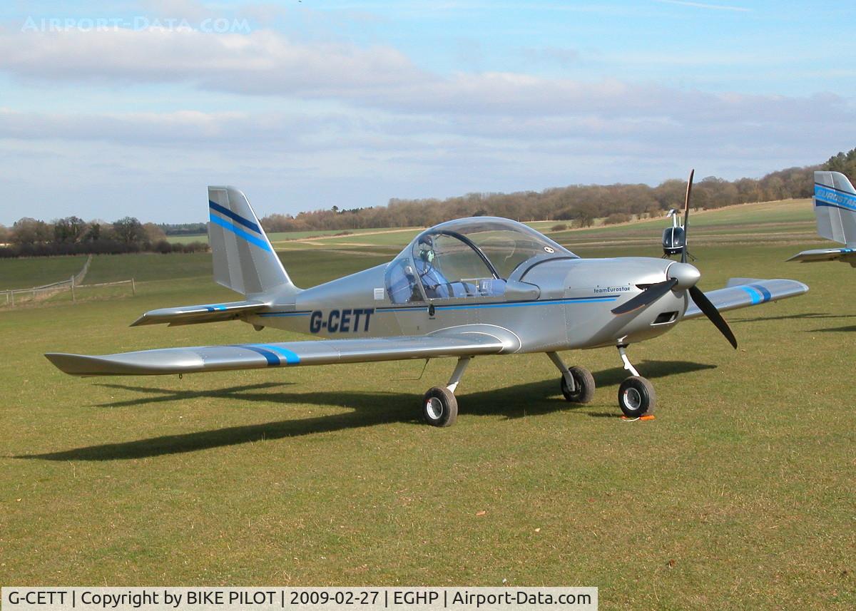 G-CETT, 2007 Cosmik EV-97 TeamEurostar UK C/N 3006, DROPPED IN LUNCH TIME