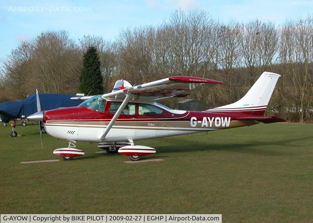 G-AYOW, 1971 Cessna 182N Skylane C/N 182-60481, SMART 182