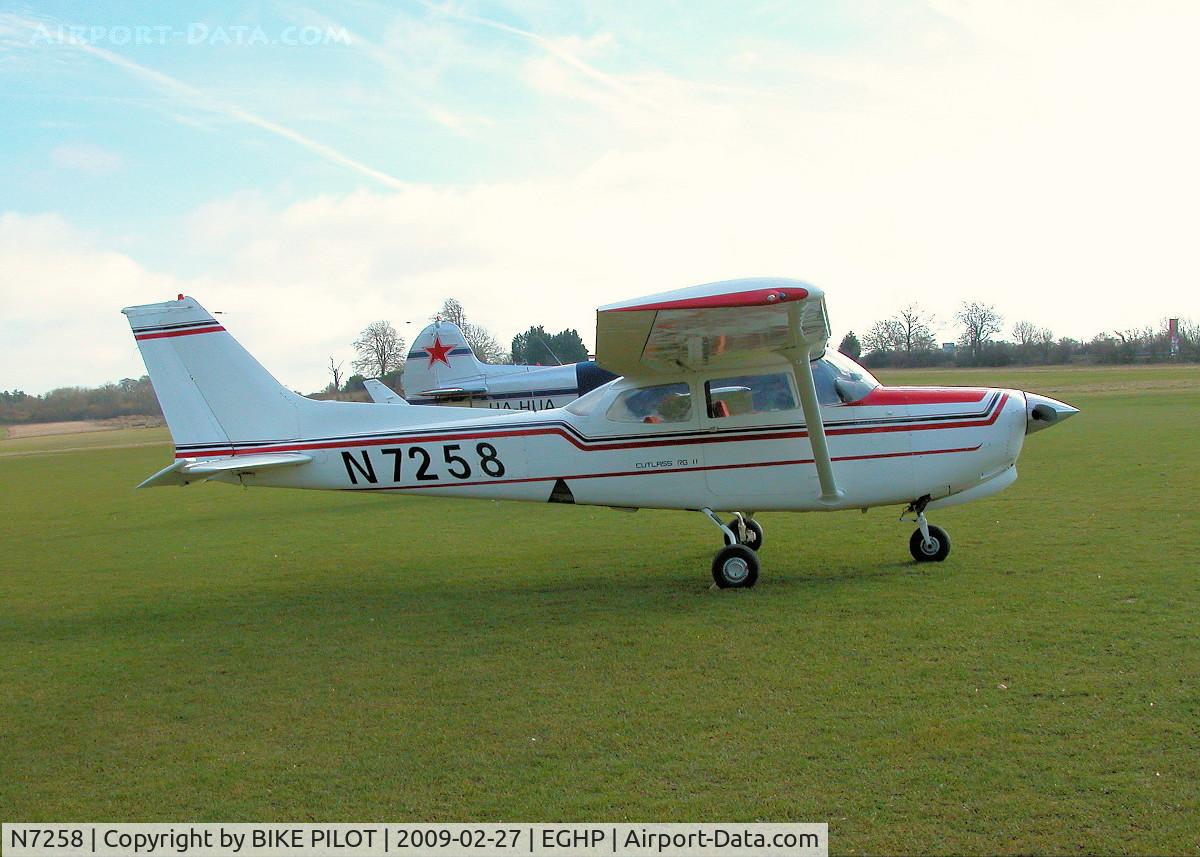 N7258, 1980 Cessna 172RG Cutlass RG C/N 172RG-0508, NICE 172